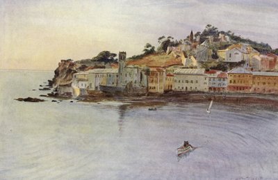 Peninsula, Sestri Levante (väri litho) tekijältä Walter Frederick Roofe Tyndale
