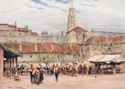 Spalaton markkinat (värilitro) tekijältä Walter Frederick Roofe Tyndale