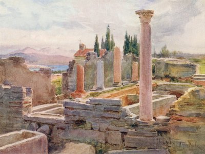 Salonan rauniot (värilitro) tekijältä Walter Frederick Roofe Tyndale