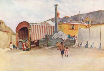 Wessex: Wessexin messukulma (värilitografia). tekijältä Walter Frederick Roofe Tyndale