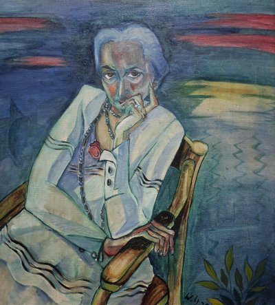 1920 Gramatten muotokuva Schapiere tekijältä Walter Gramatte