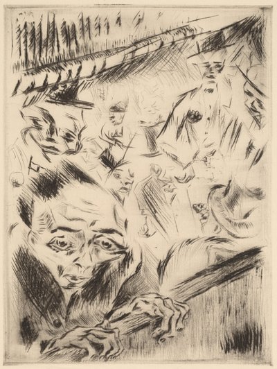 Robert teatterissa, 1918. tekijältä Walter Gramatte