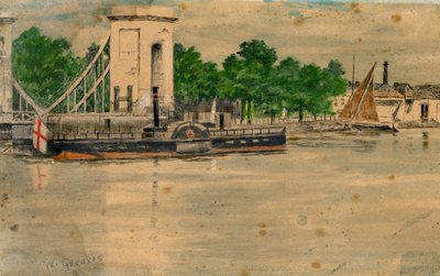 Cadogan Pier Chelsea tekijältä Walter Greaves