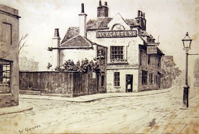 Black Lion, Old Church Street, Chelsea tekijältä Walter Greaves