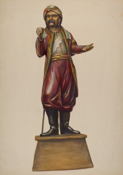 Sikarikaupan hahmo, n. 1937. tekijältä Walter Hochstrasser