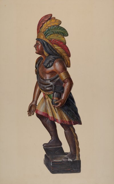 Sikarikauppa Intialainen, c. 1937. tekijältä Walter Hochstrasser