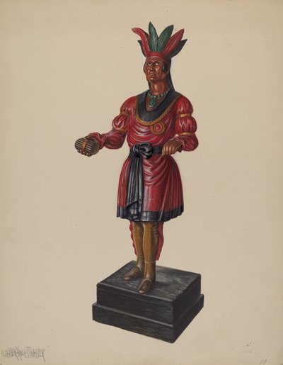 Botiga de cigars indi, c. 1937. finlandès tekijältä Walter Hochstrasser