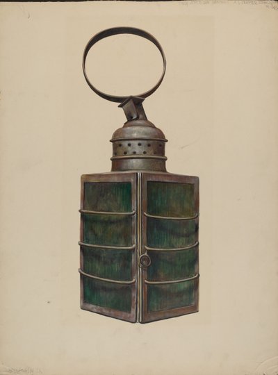 Lyhty, c. 1938. tekijältä Walter Hochstrasser