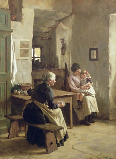 Äidin rakkaus tekijältä Walter Langley