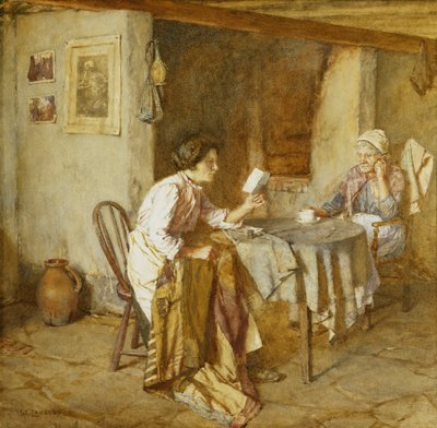 Kirje, tekijältä Walter Langley