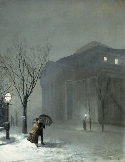 Albany lumessa tekijältä Walter Launt Palmer