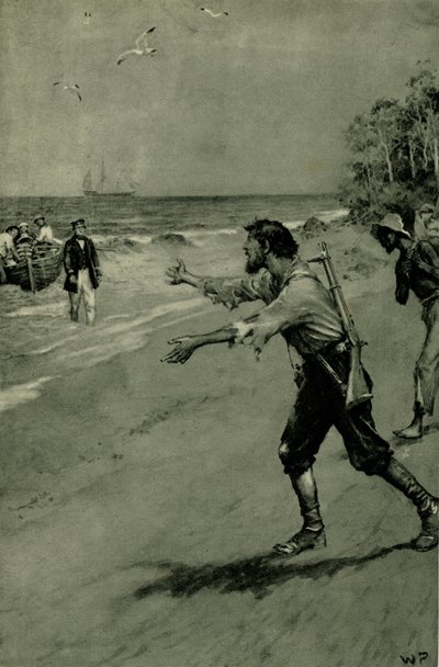 Edward John Eyren matkan loppu tekijältä Walter Paget