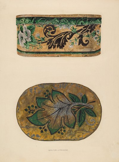 Hat Box, c. 1937. tekijältä Walter Praefke