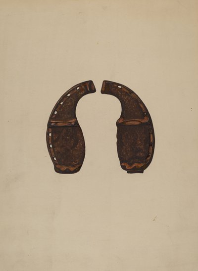Ox Shoes, c. 1936. tekijältä Walter Praefke