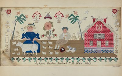 Sampler, c. 1937. tekijältä Walter Praefke