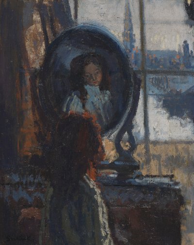 Tyttö lasissa, pieni Rachel tekijältä Walter Richard Sickert