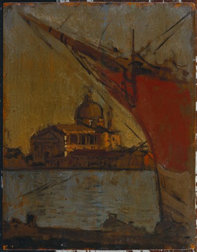 Il Redentore, Zatteresta, Venetsiasta, n. 1895-1896 tekijältä Walter Richard Sickert