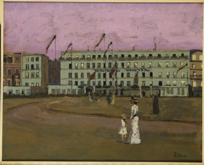 L"Hotel Royal, Dieppe, n. 1894 tekijältä Walter Richard Sickert