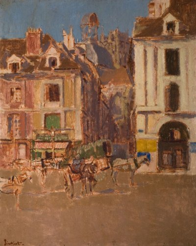 La Rue Notre Dame ja Quai Duquesne, 1902. tekijältä Walter Richard Sickert