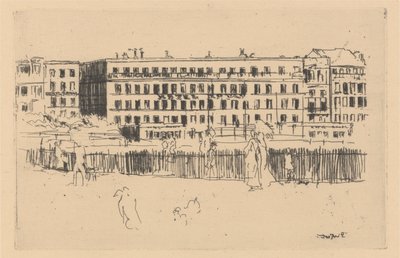 Old Hotel Royal Dieppe tekijältä Walter Richard Sickert