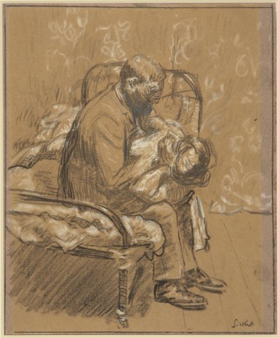 Persuasion, n. 1908 (liitu paperille) tekijältä Walter Richard Sickert