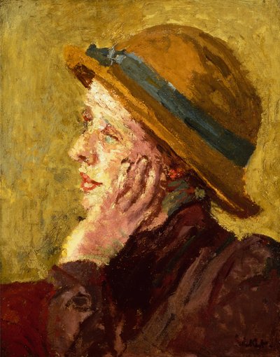 Naisen muotokuva (öljy kankaalle) tekijältä Walter Richard Sickert