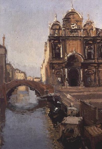 Scuola Grande di San Marco ja Rio dei Mendicanti, Venetsia tekijältä Walter Richard Sickert