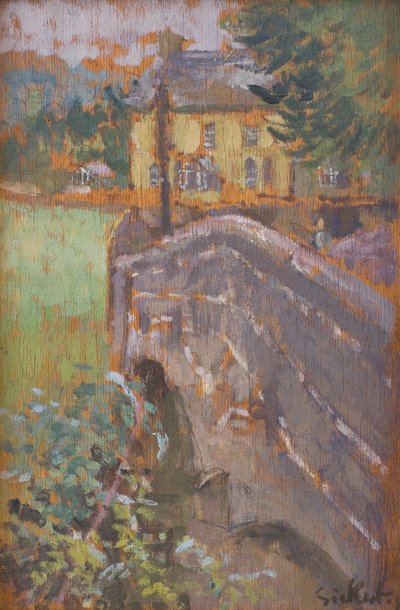 The Bridge, Chagford tekijältä Walter Richard Sickert