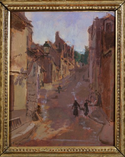 Kukkula Neuvillessä, noin 1890-1895 tekijältä Walter Richard Sickert