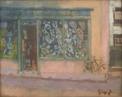 The Shop, Chagford tekijältä Walter Richard Sickert