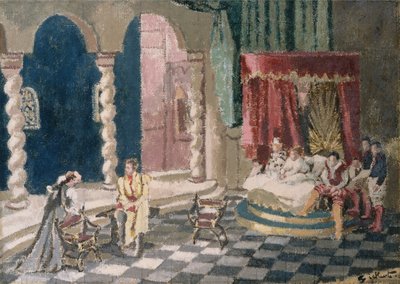 The Taming of the Shrew (öljy kankaalle) tekijältä Walter Richard Sickert
