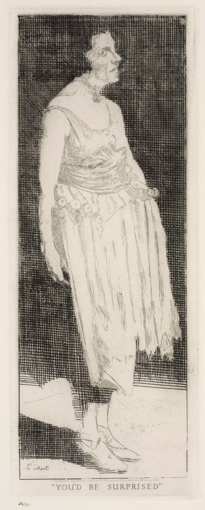 Olisit yllättynyt tekijältä Walter Richard Sickert