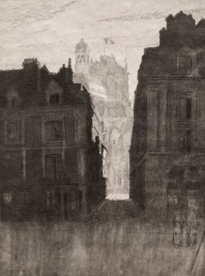Dieppe, Notre Dame Street tekijältä Walter Sickert
