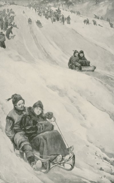 Kelkkarinne Kanadassa tekijältä Walter Stanley Paget