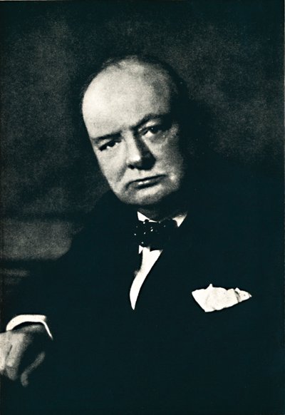 Rt. Hon. Winston S. Churchill, P.C., C.H., F.R.S., M.P., 1941, 1945. tekijältä Walter Stoneman