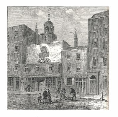 Pyhän Ethelburgan kirkko, 1878 tekijältä Walter Thornbury