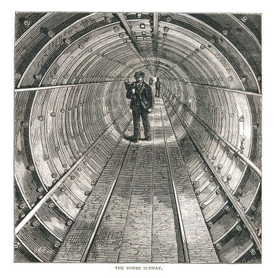 Tower Tunnel, 1878 tekijältä Walter Thornbury