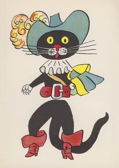 Lukuja lastenkirjoista: (värilitografia). tekijältä Walter Trier