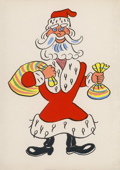 Yksi Walter Trierin hulluista ihmisistä (värilitografia). tekijältä Walter Trier