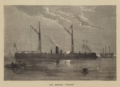 HM Ironclad Hotspur tekijältä Walter William May