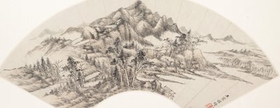 Maisema, vuodelta 1788. tekijältä Wang Chen