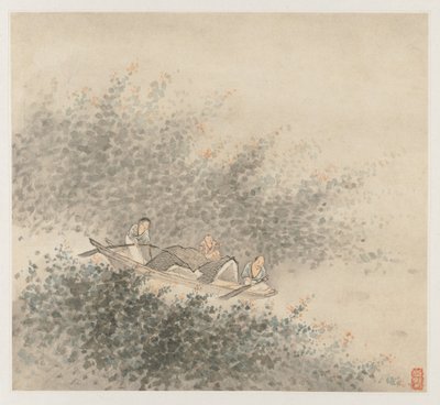 Album of Landscapes: Leaf 6, 1677. tekijältä Wang Gai