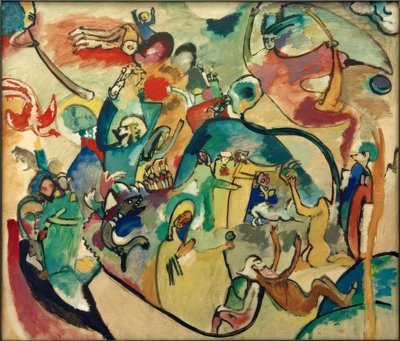 Allerheiligen II tekijältä Wassily Kandinsky