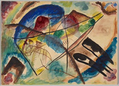 Akvarelli VIII tekijältä Wassily Kandinsky