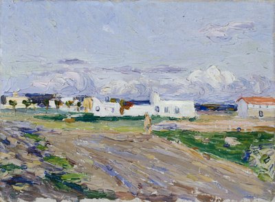 Näkymä Hotel St Georgesista, Tunisista tekijältä Wassily Kandinsky
