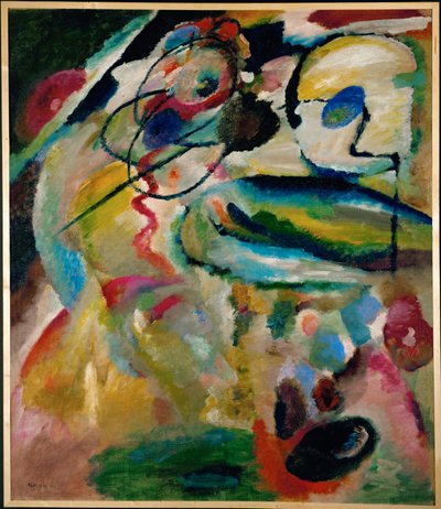 Koostumus (öljy kankaalle) tekijältä Wassily Kandinsky