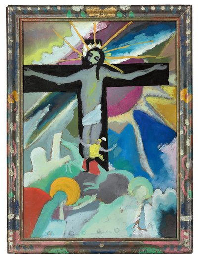 Ristiinnaulittu Kristus; Ristiinnaulittu Kristus tekijältä Wassily Kandinsky