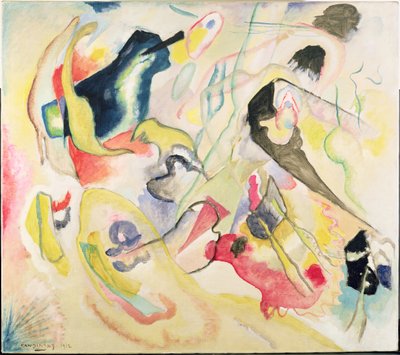Vedenpaisumus II tekijältä Wassily Kandinsky