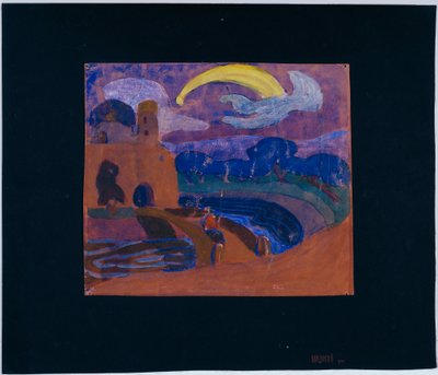 The Comet (Night Rider?) tekijältä Wassily Kandinsky