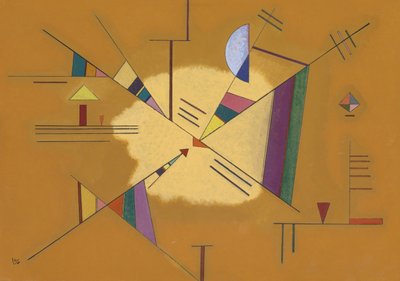 Diagonaali, 1930 tekijältä Wassily Kandinsky